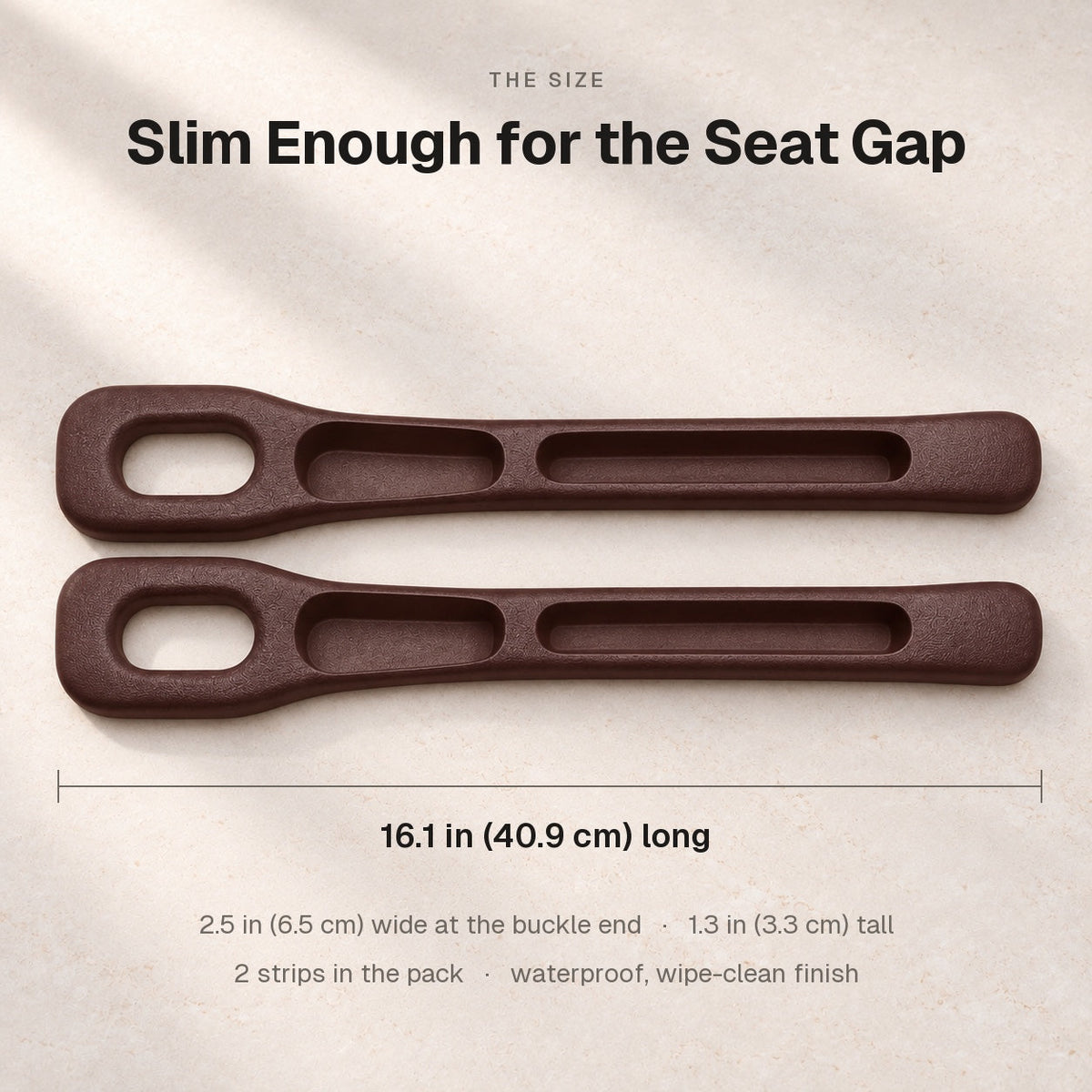 Car Seat Gap Filler Organizer 2 Pack (Left + Right)